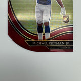 Michael Pittman Jr 2020 Panini Select RC Red Prizm Die Cut