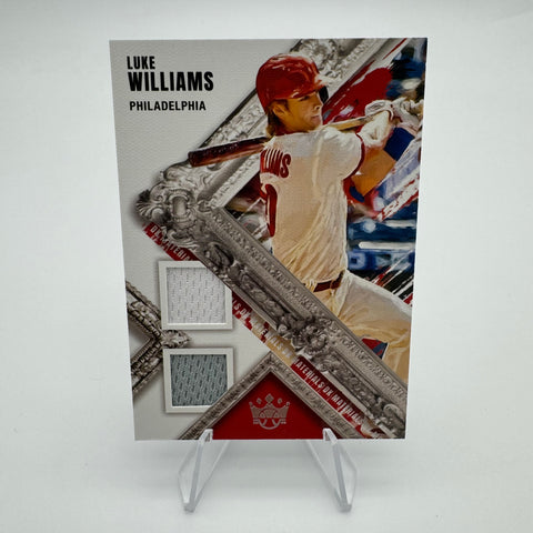 Luke Williams 2022 Panini Diamond Kings Dual Relic