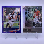 Drew Lock 2020 Panini Optic Purple Prizm /50