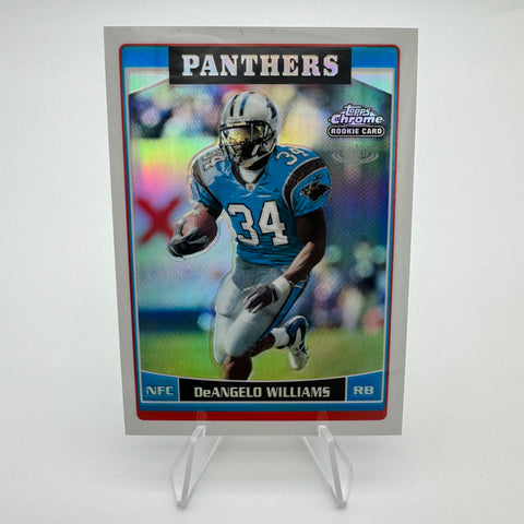 DeAngelo Williams 2006 Topps Chrome RC Refractor Special Edition