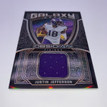 Justin Jefferson 2021 Panini Obsidian Galaxy Gear /75