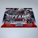 2018 Panini Contenders Team Quads New England Patriots