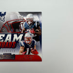 2018 Panini Contenders Team Quads New England Patriots