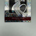 Nelson Cruz 2021 Topps Chrome Anniversary Blue Mini Diamond /199