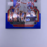 Hakeem Olajuwon 1997 UD3 Awesome Action/Red White Blue Prizm Lot