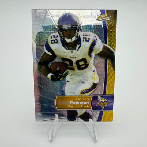 Adrian Peterson 2012 Topps Finest Hyper Prism Refractor