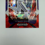 Ja'Marr Chase 2021 Panini Prizm DP All-American RC Red Cracked Ice