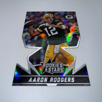 Aaron Rodgers 2015 Panini Rookies & Stars Longevity Star Studded Holo Foil Die Cut