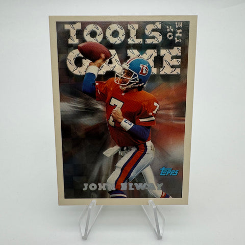 John Elway 1994 Topps Special Effects Tools of the Game