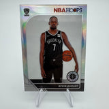 Kevin Durant 2019-20 NBA Hoops Premium Stock Silver Prizm