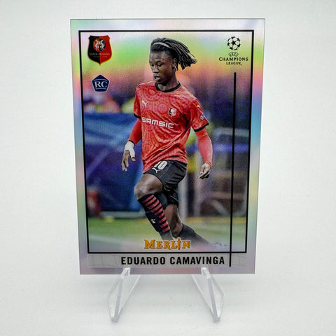 Eduardo Camavinga 2020 Topps Merlin RC Refractor