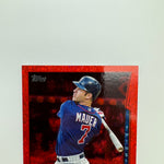 Joe Mauer 2014 Topps Red Hot Foil