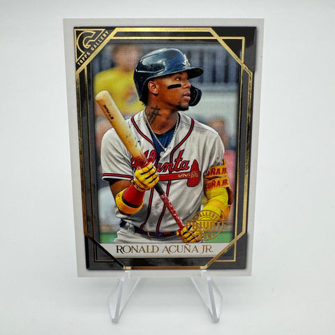 Ronald Acuna Jr 2021 Topps Gallery Private Issue /250