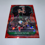 Jayson Tatum 2020-21 Panini Prizm Red Cracked Ice