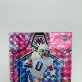 Terrion Arnold 2024 Panini Mosaic Rookies Pink Camo Prizm