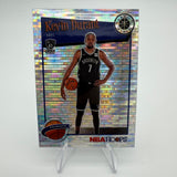 Kevin Durant 2019-20 NBA Hoops Premium Stock Tribute Silver Pulsar Prizm