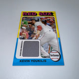 Kevin Youkilis 2011 Topps Lineage Mini 1975 Design Relics