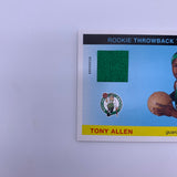 Tony Allen 2004-05 Fleer Tradition Rookie Throwback Threads