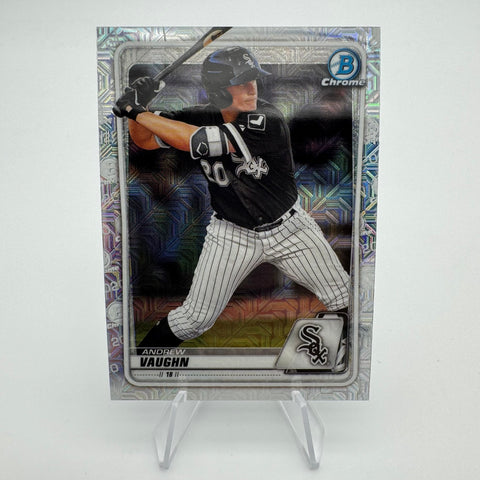 Andrew Vaughn 2020 Bowman Chrome Prospects Mojo Refractor