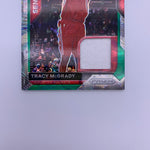 Tracy McGrady 2020-21 Panini Prizm Sensation Patch Green Ice /56