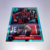 Zlatan Ibrahimovic/Antoine Griezmann 2022 Topps Merlin Aqua Prism Refractor