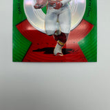 Dante Hall 2005 Topps Finest Green Refractor /199