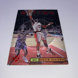 Hakeem Olajuwon 1997 UD3 Awesome Action/Red White Blue Prizm Lot