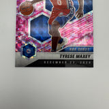 Tyrese Maxey 2020-21 Panini Mosaic RC Pink Camo Prizm