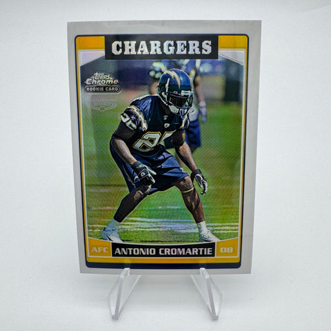 Antonio Cromartie 2006 Topps Chrome RC Special Edition Refractor