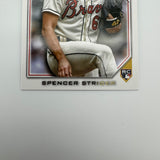 Spencer Strider 2022 Topps Gallery RC Rainbow Foil