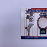 Dennis Martinez/Dave Justice 2002 Upper Deck World Series Heroes Relic