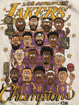 Nike LA Lakers Champions Club Roster T-Shirt