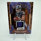 Marquise Brown 2019 Panini Black Friday RC Cracked Ice #’08/25