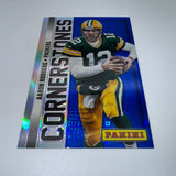 Aaron Rodgers 2013 Panini Prizm Cornerstones Blue Prizm