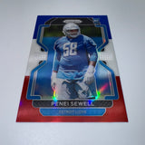 Penei Sewell 2021 Panini Prizm RC Red White Blue Prizm