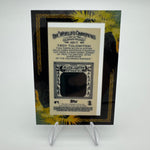 Troy Tulowitzki 2008 Topps Allen & Ginter Framed Mini Relics