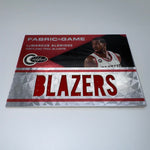 LaMarcus Aldridge 2011 Panini Totally Certified Fabric of the Game /299