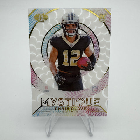 Chris Olave 2022 Panini Illusions Mystique RC