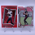 Desmond Ridder 2022 Rookies & Stars RC Red Parallel