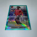 Eduardo Camavinga 2020 Topps Merlin RC Aqua Prism Refractor