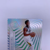 Donovan Mitchell 2020-21 Panini Illusions Clear Shots/Amazing Green Parallel