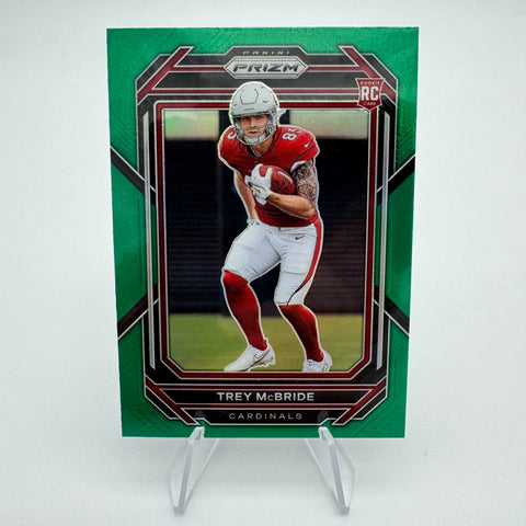 Trey McBride 2022 Panini Prizm RC Green Prizm