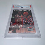 PSA 9 Michael Jordan 1992 Skybox USA Basketball Playoffs