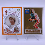 Joe Montana 2021 Panini Illusions King of Cards Orange