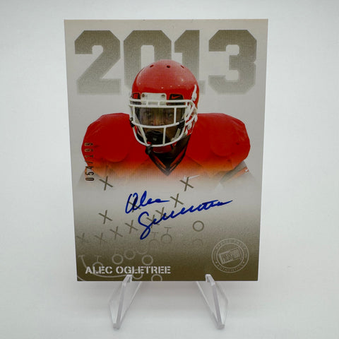 Alec Ogletree 2013 Press Pass Signings RC Gold /199