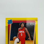 Jalen Green 2021-22 Donruss Rated Rookie Yellow Flood