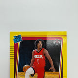Jalen Green 2021-22 Donruss Rated Rookie Yellow Flood