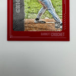 Garrett Crochet 2021 Panini Diamond Kings RC Red Framed Parallel