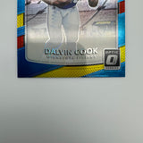 Dalvin Cook 2017 Panini Optic Rated Rookie Red Yellow Prizm