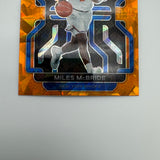 Miles McBride 2021-22 Panini Prizm RC Orange Cracked Ice